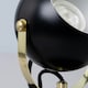 image 5 of BHS Rowan Eyeball Table Lamp, Matte Black