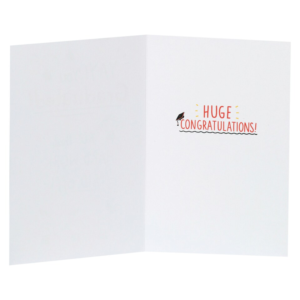 image 1 of Graduation/Congratulations Card for Him/Her/Friend | Yay! Design