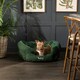 image 4 of Bunty Polar Dog Bed Brown | L