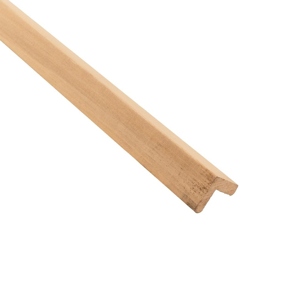image 1 of Snowdon Timber Light Hardwood Square Corner Moulding (T) 18mm (W) 18mm (L) 2.4m