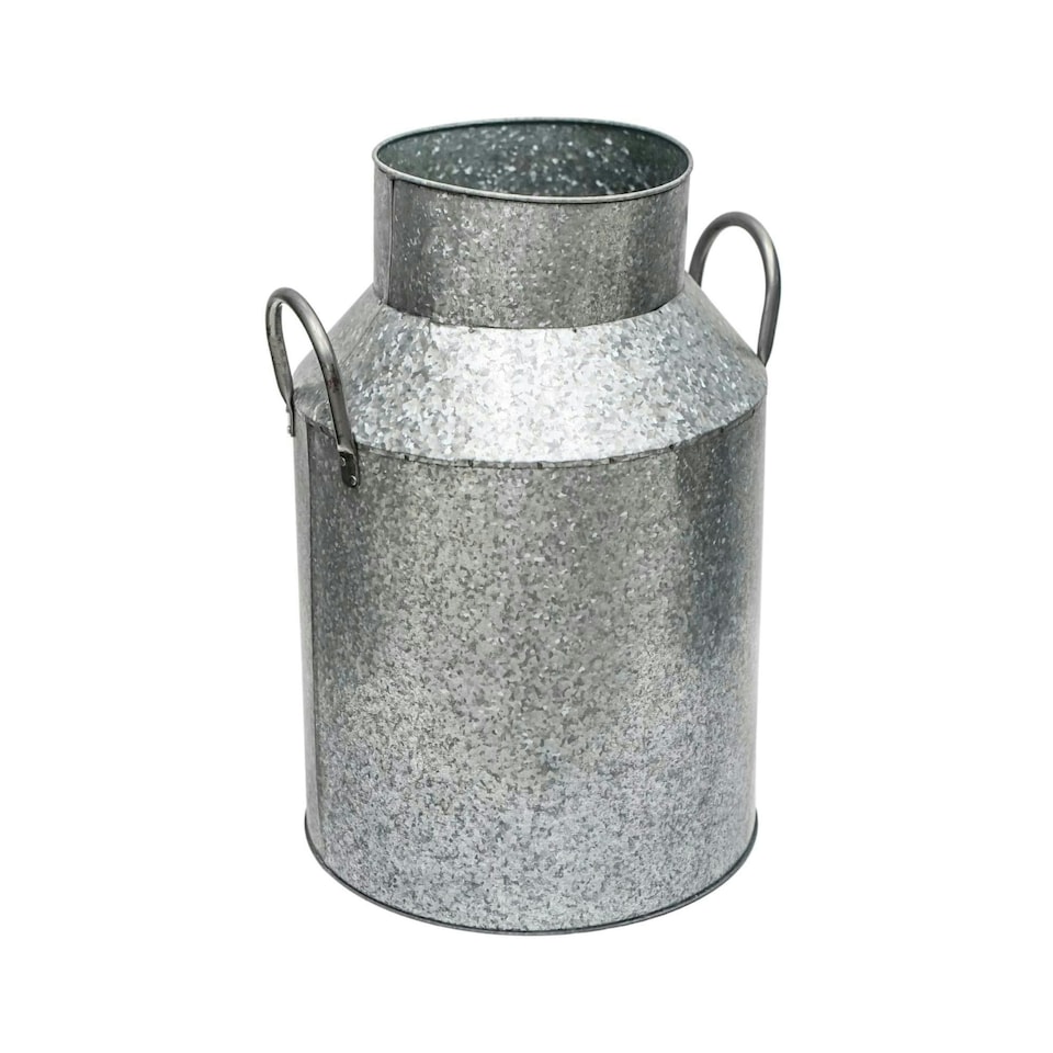 image 1 of Galvanised Milk Churn