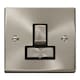 image 1 of SE HOME Satin Brushed Chrome 13A Fused Ingot Connection Unit Switched | Chrome | Satin Chrome