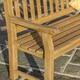 image 3 of Rowlinson Tuscan Heavy Duty Bench 1.5m Brown