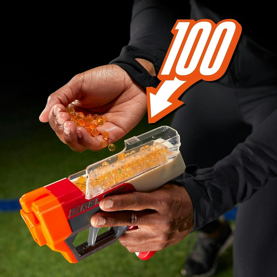image 1 of NERF - Pro Gelfire Dual Wield 2-Pack + 300 Hydrated Gelfire Rounds