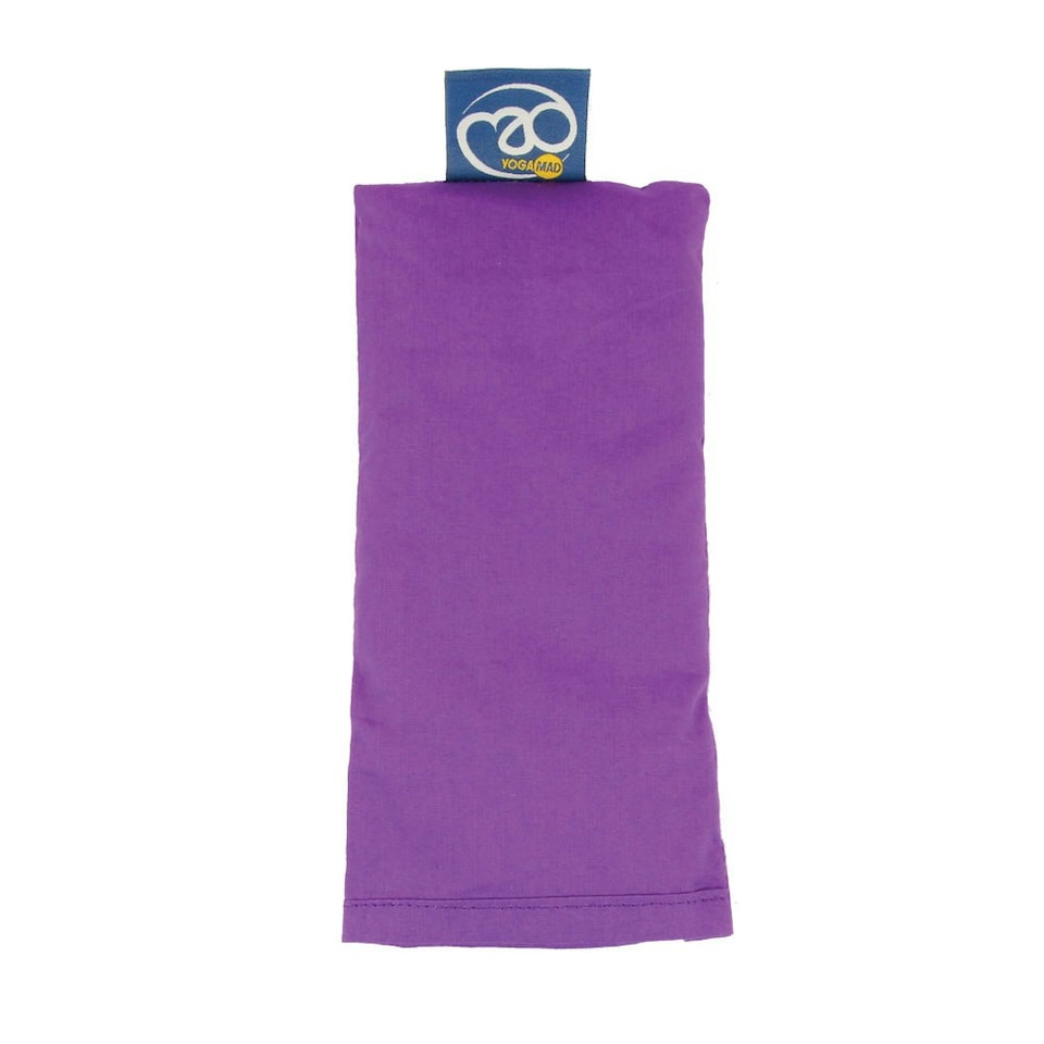 image 1 of Yoga-Mad Organic Cotton Eye Pillow - Purple - One Size