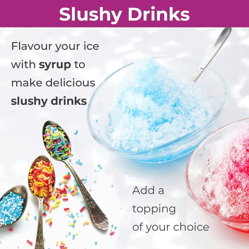 image 1 of Neo Grey and Copper Ice Crusher Slush Machine