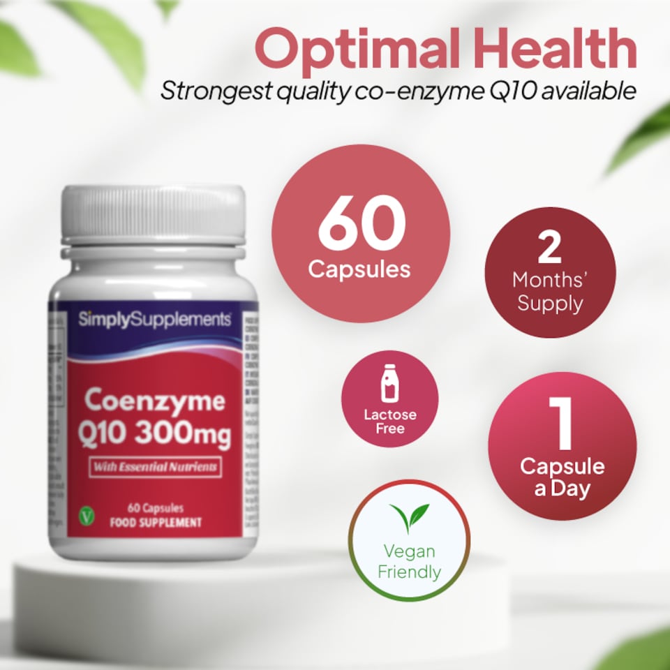 image 1 of Co-Enzyme Q10 300mg - Ubiquinone