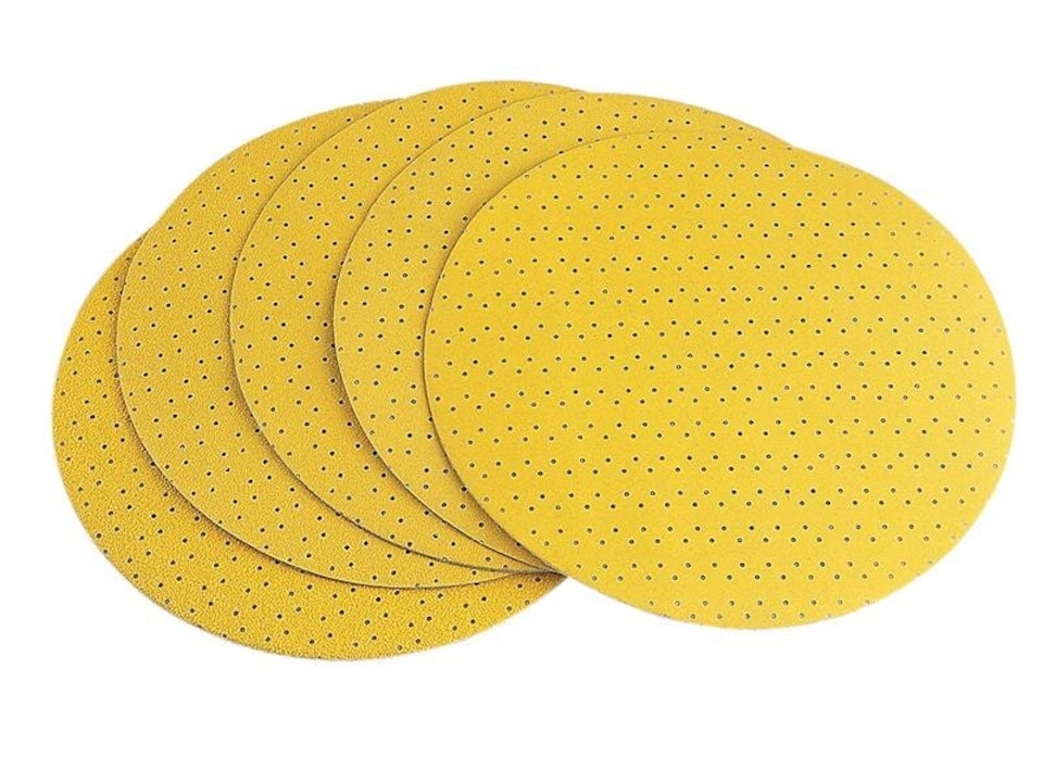 Flex Power Tools Hook & Loop Sanding Paper Perforated 220 Grit Pack 25