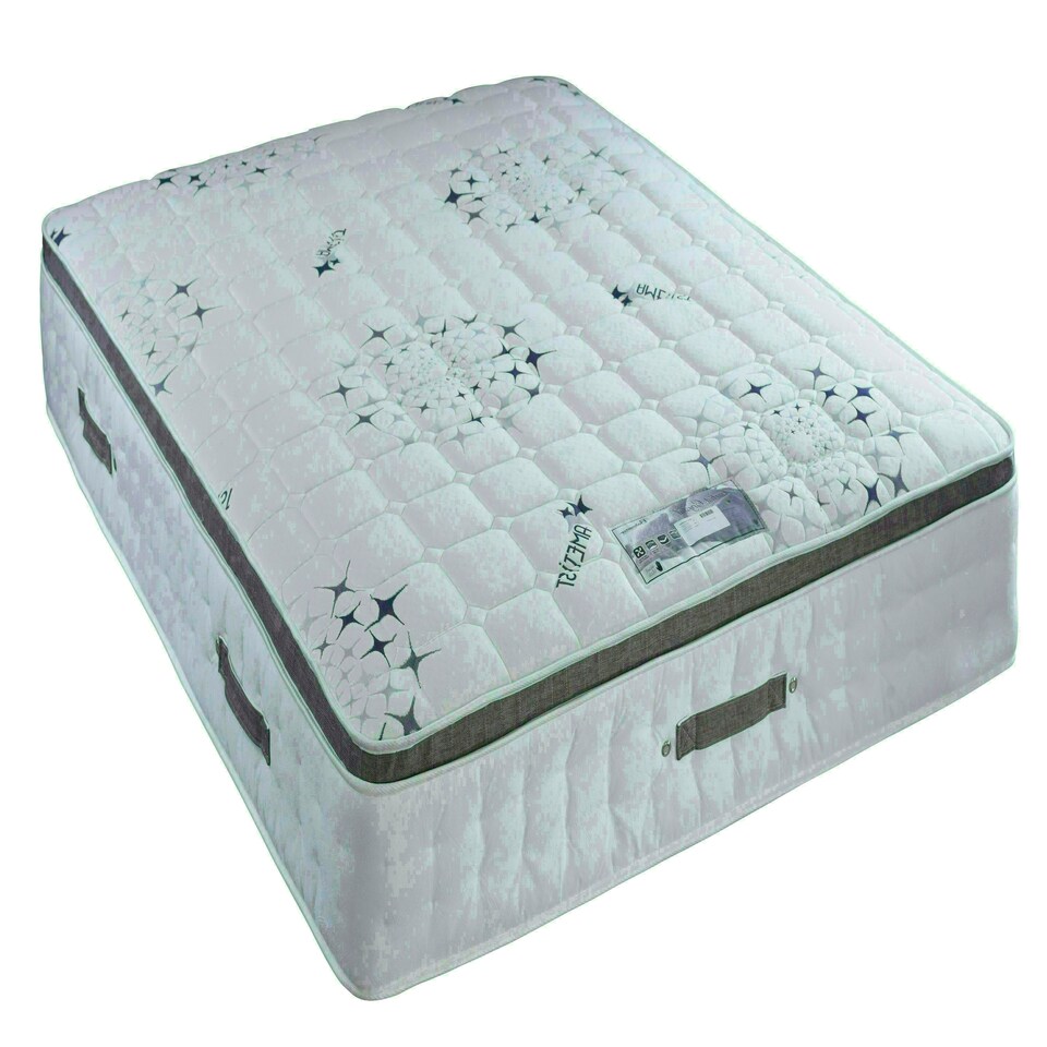 image 1 of Ametist Crystal 2500 Pocket Sprung Pillow Top Mattress Small Double