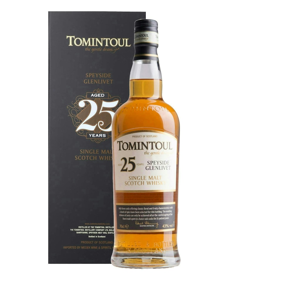 image 1 of Tomintoul 25 Years Whisky