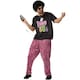 image 1 of Mens Fancy Dress Costume - Jogger I Love 80s | Multi | colourful | S | 1