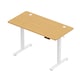 image 9 of Vonhaus Light Wood Maple Effect Electric Standing Desk 120x60cm