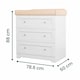 image 5 of Tutti Bambini Rio Chest Changer - Dove Grey/Oak