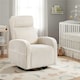 image 2 of Yaheetech Corduroy Swivel Nursery Gliding Rocker Chair-Beige | Cream | Beige | One Size | 1