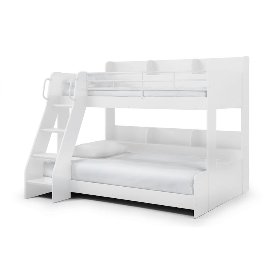 image 1 of Premium Modern White Triple Sleeper Bunk Bed 3ft (90cm) - Best Seller