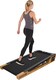 image 3 of Strongology INCLINO 5° Incline Light Walnut Wood Finish Home and Office Quiet 2.0HP Adjustable Speed 1-6km/h Bluetooth  LED Display Treadmill - Fully Assembled
