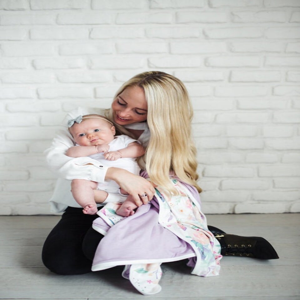 image 1 of Copper Pearl 3 Layer Quilt Bloom