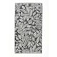 image 3 of Mixed Leaves 100% Cotton 550gsm Supersoft Towels Grey | Grey | Bath sheet