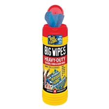 Big Wipes 4X4 Heavy-Duty Cleaning Wipes Tub Of 80
