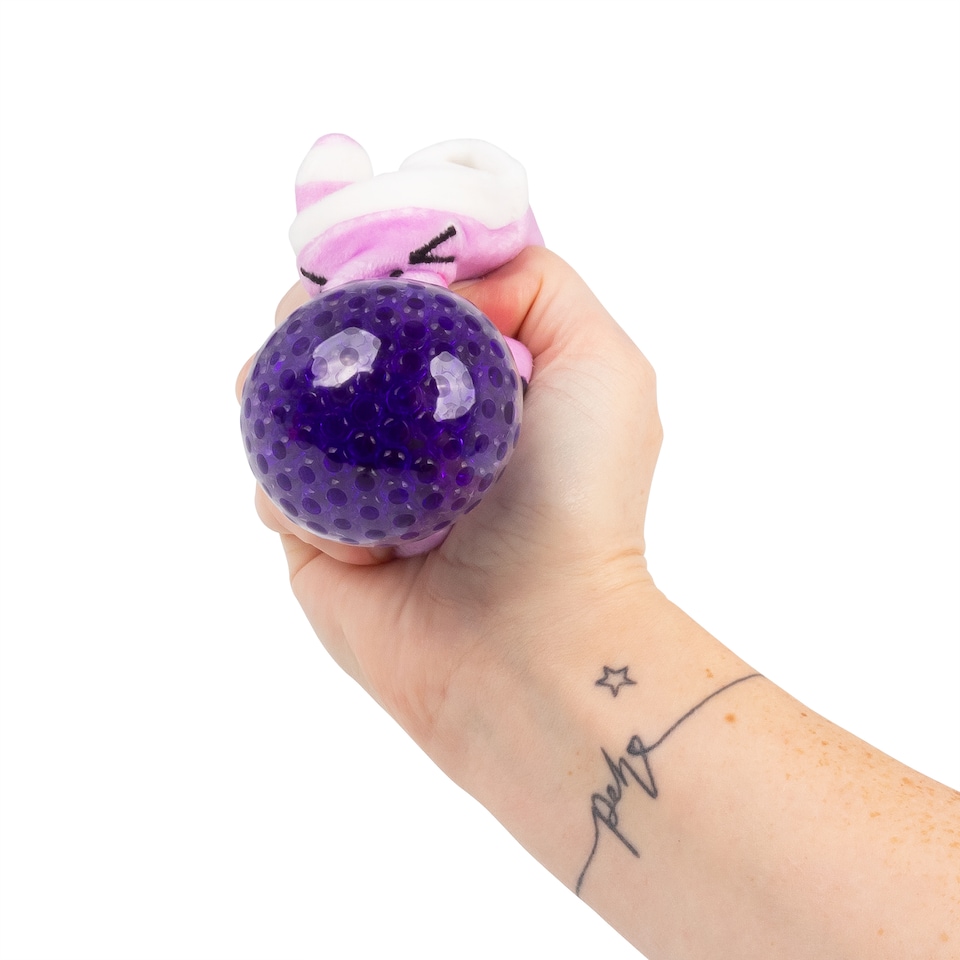 image 1 of Bubble Tea Squishy Bead Ball – Soft Squishy Toy