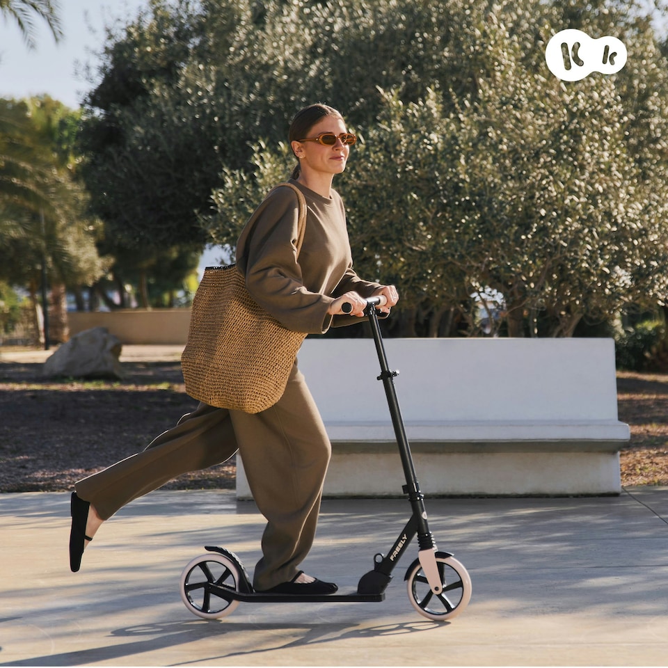 image 1 of Kinderkraft Freely 2 Wheel Scooter | Black