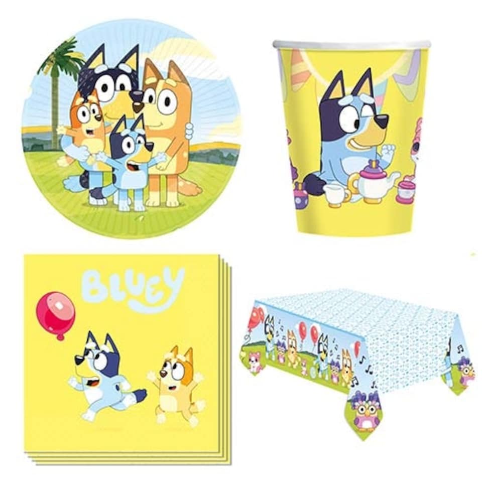 Bluey 8 Person Value Party Pack