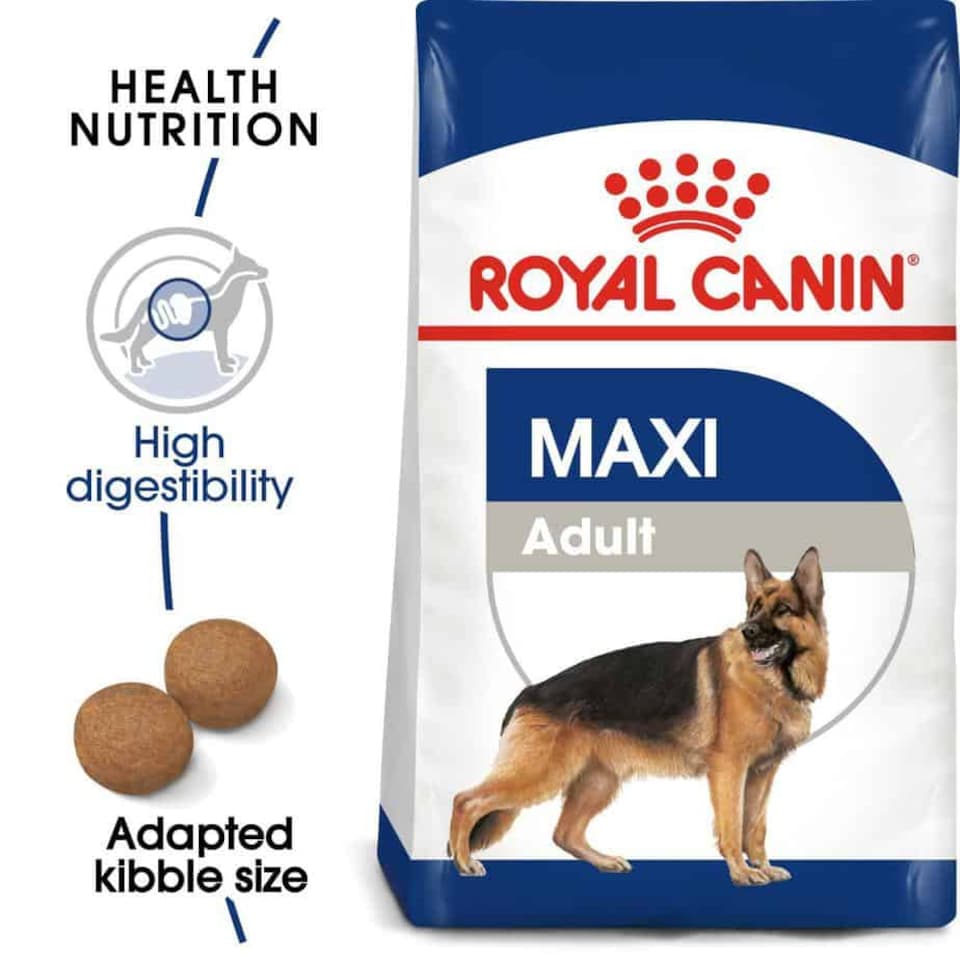 image 1 of Royal Canin Maxi Adult Large Breed Dry Dog Food - 3 kg | Multi | 3kg | Turkey, Rice | 1
