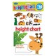 image 1 of Children's Height Chart with over 40 Stickers