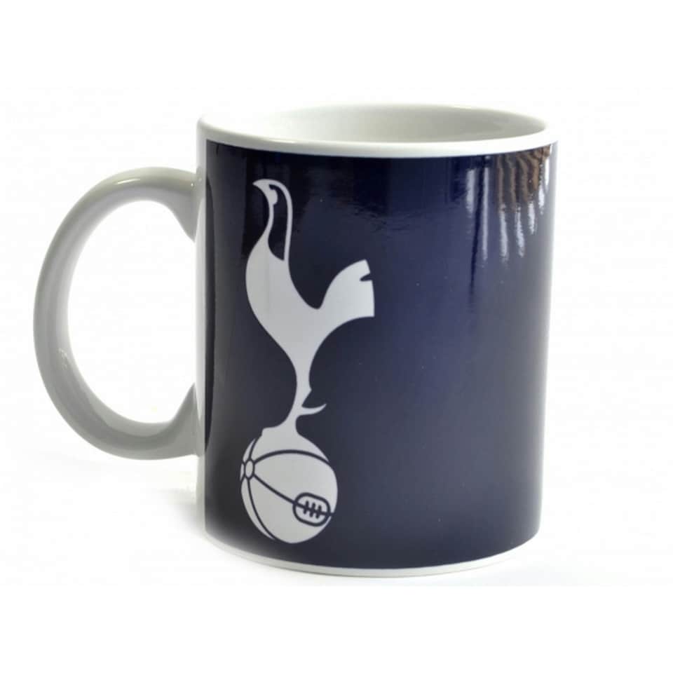 image 1 of Tottenham Hotspur FC Halftone 0.3kg Boxed Mug - Navy/White - One Size