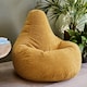 image 3 of icon Dalton Medium Beanbag Corduroy Yellow Yellow