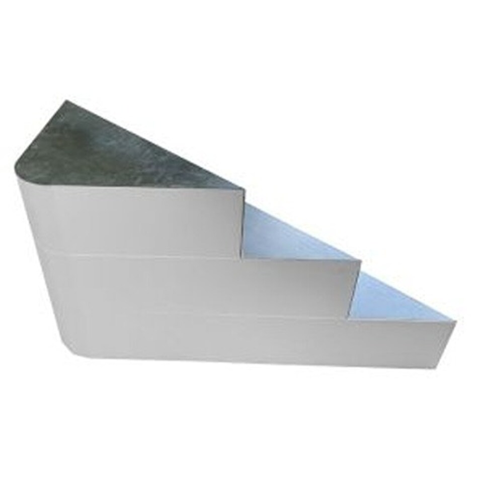 image 1 of EPS Easy Build In-Pool Corner Steps ECS1575900R | EPS corner step 1575 x 900mm 6"RAD