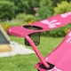 image 4 of OHS Kids Bows Camping Chair Folding Garden Outdoor Picnic Seat | Pink | Hot Pink