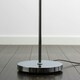 image 2 of ValueLights Bronte Chrome & Clear Acrylic Droplet Floor Lamp Chrome