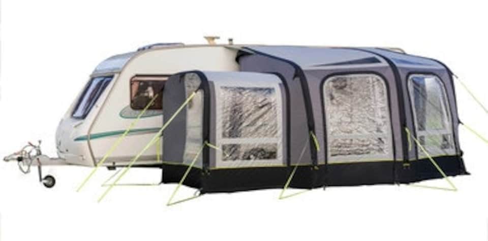 image 1 of View 300 Caravan Inflatable Porch Awning With Porch Extension
