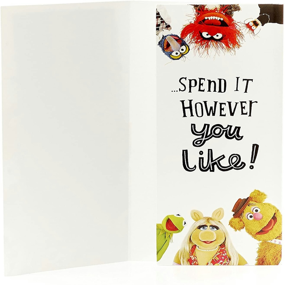 image 1 of The Muppets Here's a Little Something Money Wallet Card