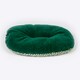 image 2 of Fleece Green Herringbone Quilted Mattress Small (21")