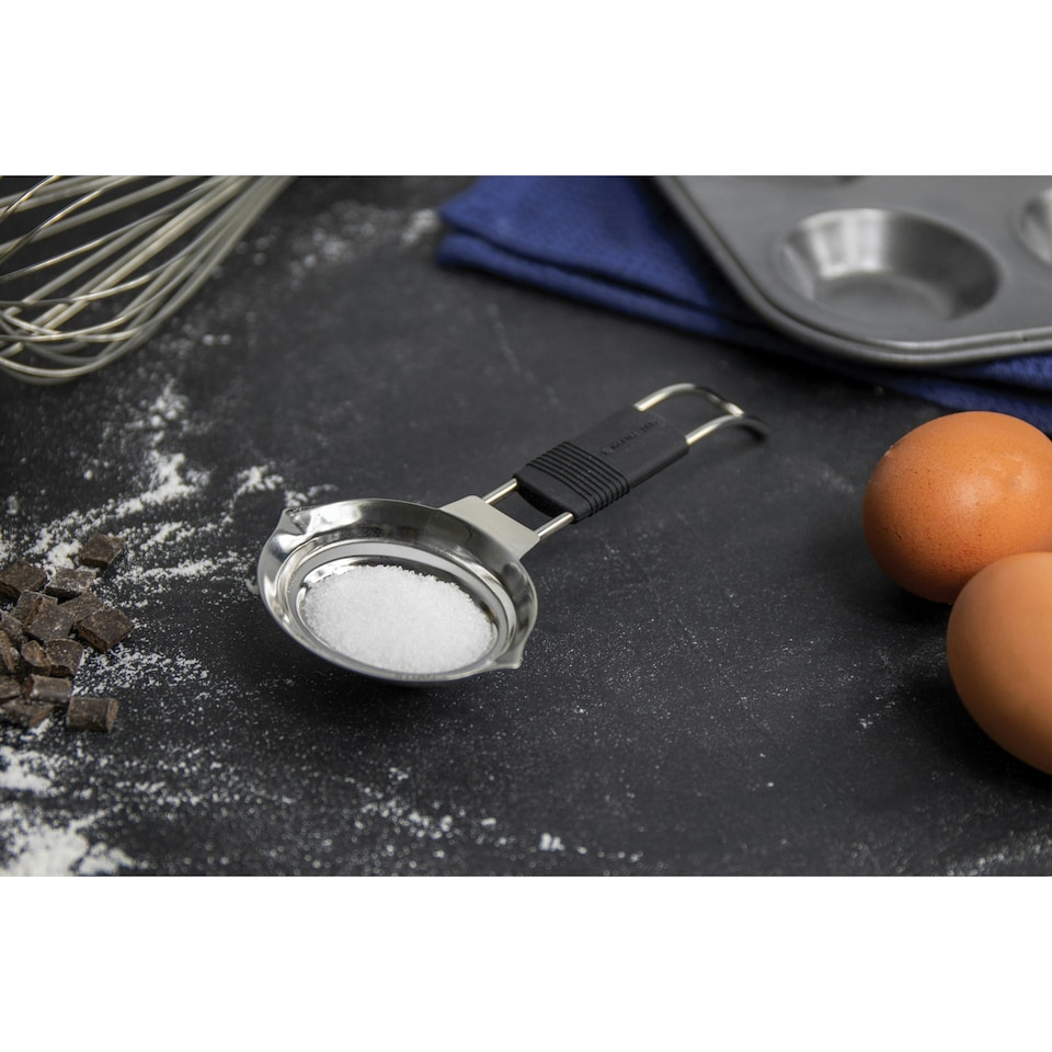 image 1 of MasterClass Measuring Spoon Silver Stainless Steel All-in-1 | Silver | Not provided