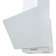 image 1 of SIA EAG61WH 60cm White Angled Chimney Cooker Hood Kitchen Extractor Fan