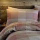 image 2 of Appletree Ashford Check Duvet Cover Set Natural