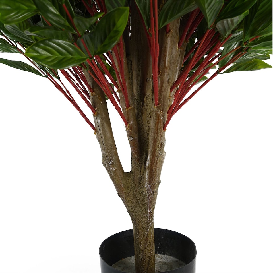 image 1 of Artificial Topiary Gloxinia Single Ball Topiary 1608 Leaves UV PROTECTED OUTDOOR Botanik | Green | One Size