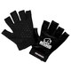 image 1 of Rhino Unisex Adult Pro Half Finger Rugby Mitts - Black - S-M