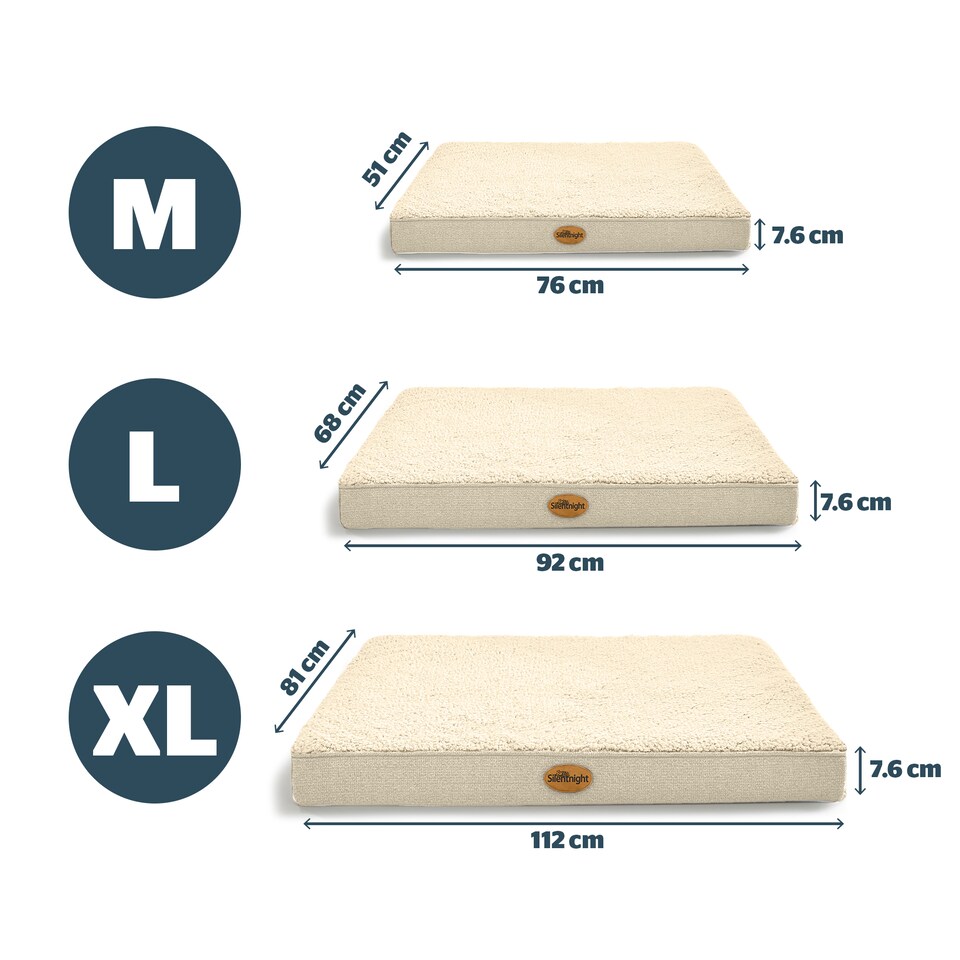 image 1 of Silentnight Firm Support Crate Mattress Pet Bed