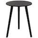 image 7 of Vida Designs Round Side Table Sofa Bedside Coffee Table, Black