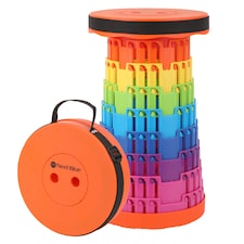 Trimming Shop Portable Folding Stool, Telescopic Collapsible Stool