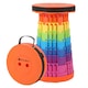 image 1 of Trimming Shop Portable Folding Stool, Telescopic Collapsible Stool