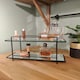 image 2 of Black Mirrored Cosmetic Organiser
