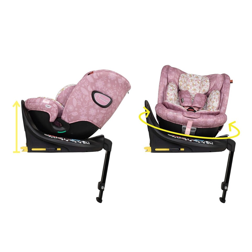 image 1 of Cosatto All in All Extra iSize 360 Car Seat Birth to 12 Years, Extended Rear Facing, ISOFIX with 360 Rotation