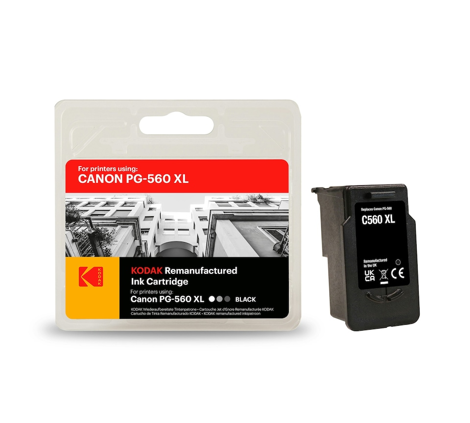 image 1 of Kodak Remanufactured Canon PG-560 XL Black Ink Cartridge | Black | 1