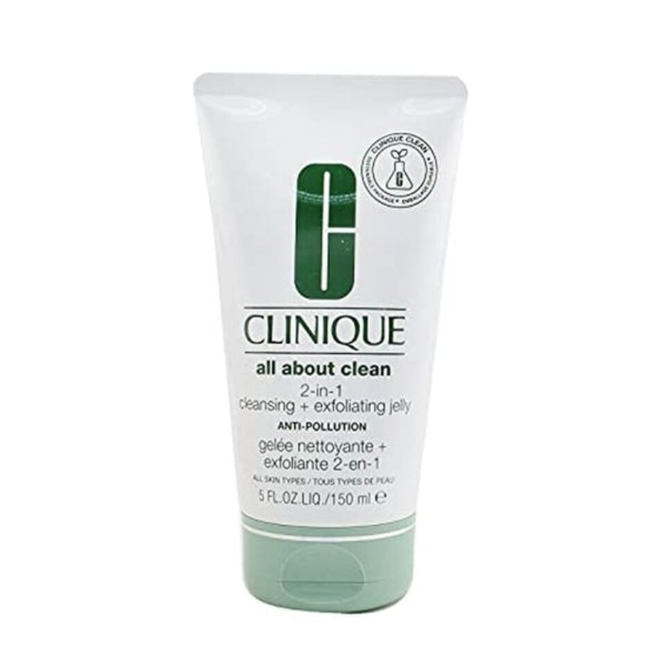 image 1 of Clinique All About Clean 2-in-1 Anti-Pollution Cleansing & Exfoliating Jelly 150ml