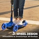 image 3 of AIYAPLAY Electric Scooter for Age 6-10, 3 Wheel Foldable Kids Scooter | Blue